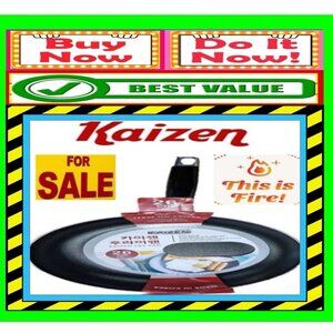 ✅🚨🆕🔴🌸S🌸A🌸L🌸E🌸⭐️🔴📢KAIZEN Infused FRY PAN Cookware PAN🟢💸BUY NOW💳💸🟢